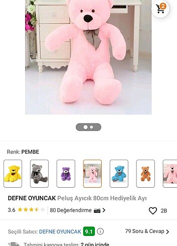 Peluş oyuncak ayıcık 