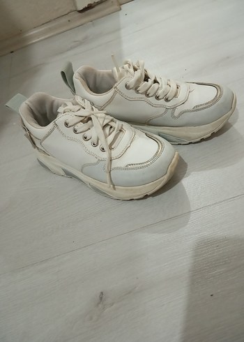 Beyaz kız  çocuk Spor Ayakkabı Tirenti orijinal ortopedik dir - Görsel 4