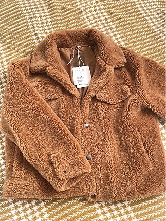 Pullandbear suni koyun yünü ceket