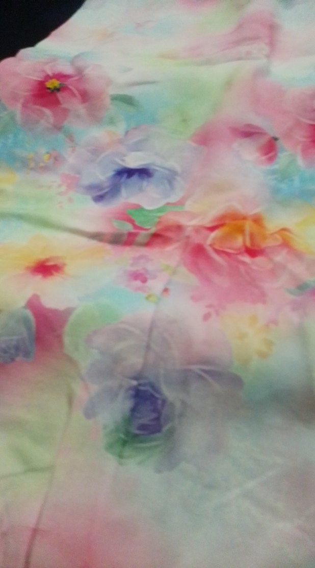 Çocuklar İçin Pastel Çok Renkli Batik Desenli Battaniye - Görsel 2