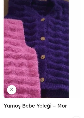 Kız Çocuk Pembe Örgü Süveter - Görsel 3