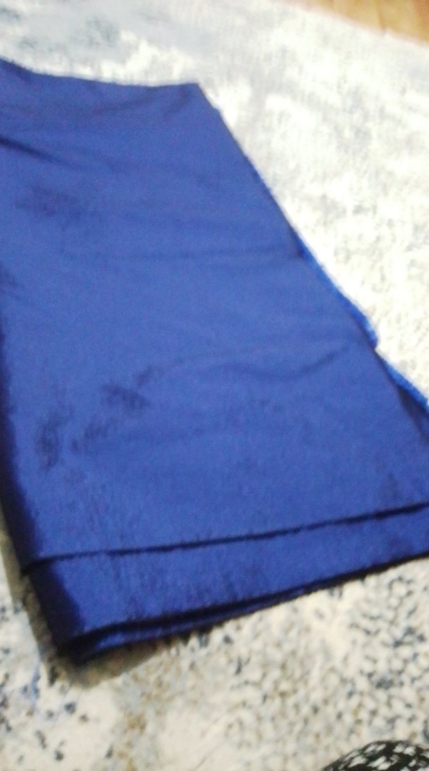 Kadın Lacivert Drapeli Sargı - Görsel 3