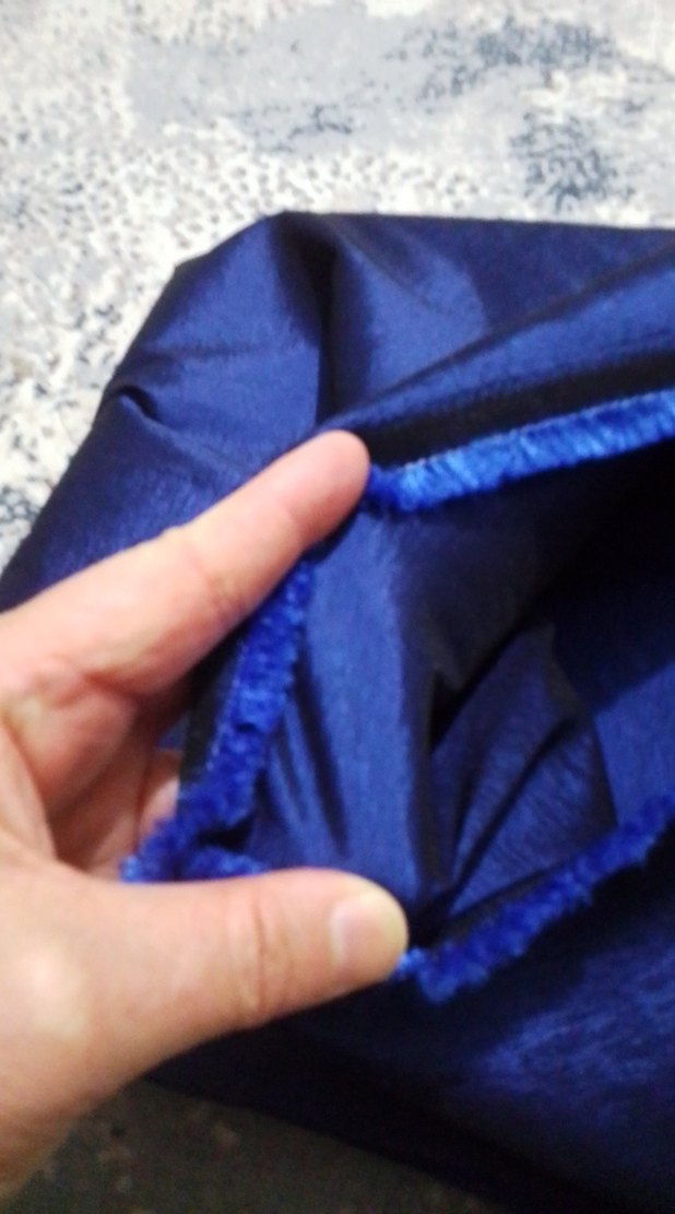 Kadın Lacivert Drapeli Sargı - Görsel 2