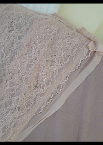 Bej Bohem Dantel Detaylı Kanepe Örtüsü - Görsel 2