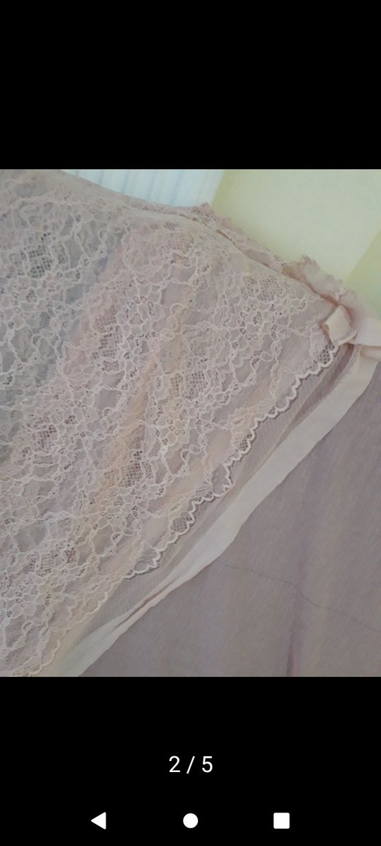 Bej Bohem Dantel Detaylı Kanepe Örtüsü - Görsel 2