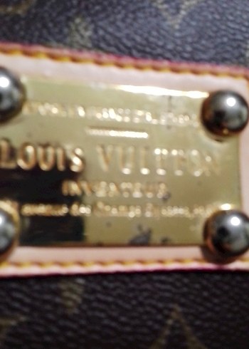 Kahverengi Baskılı Deri Kadın Çanta - Görsel 9