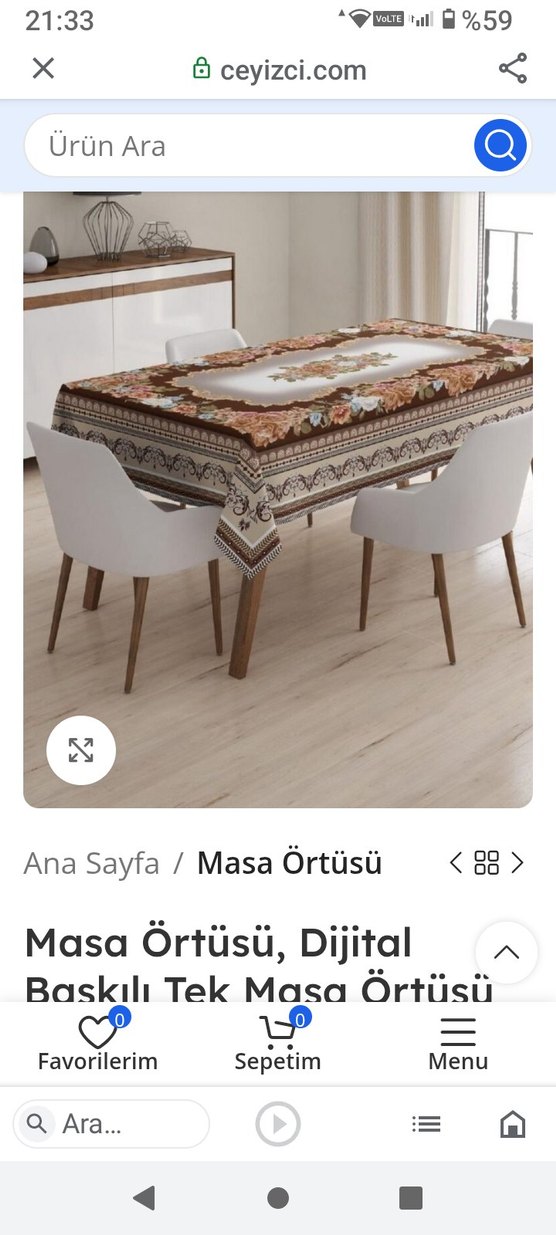 masa ortusu - Görsel 2