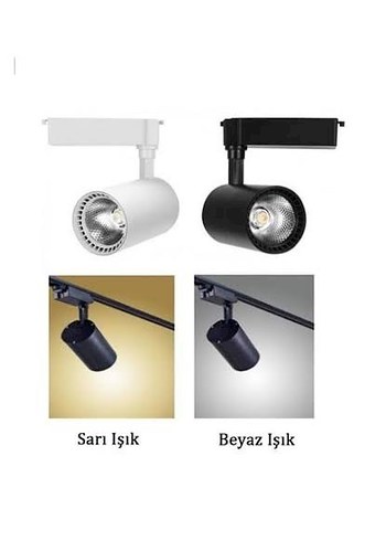Helios Opto Siyah/Beyaz Spot Lamba - Görsel 2