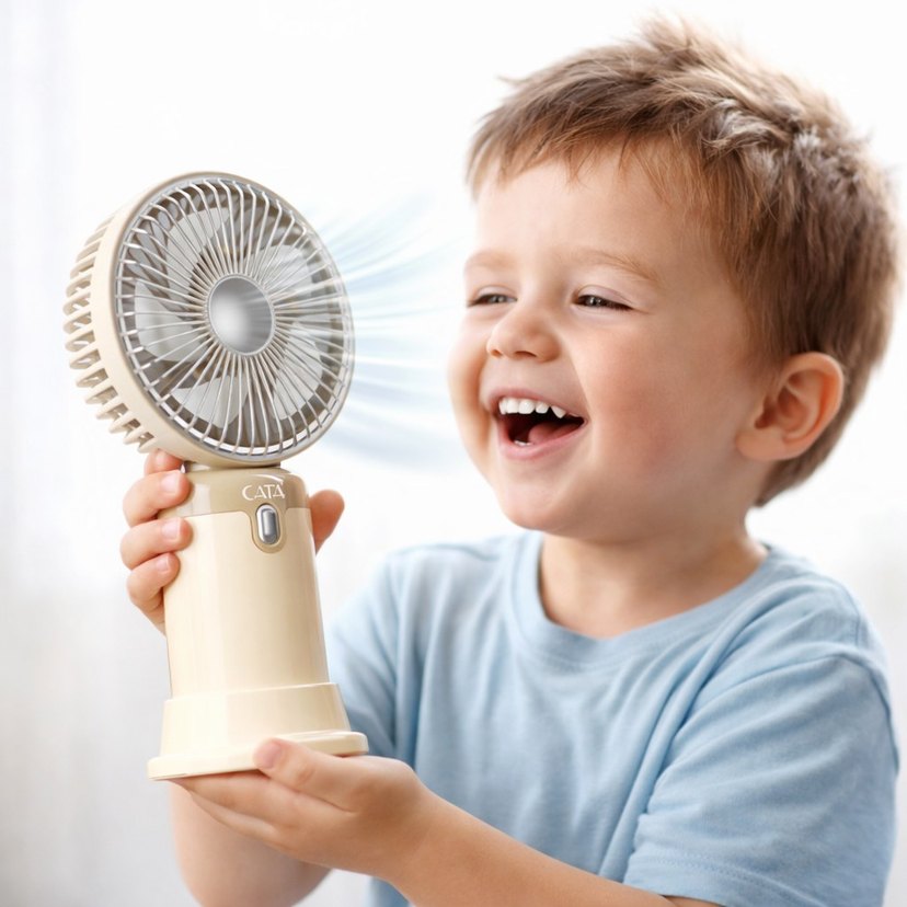 CATA Serino El ve Masa Vantilatörü şarjlı - Görsel 2