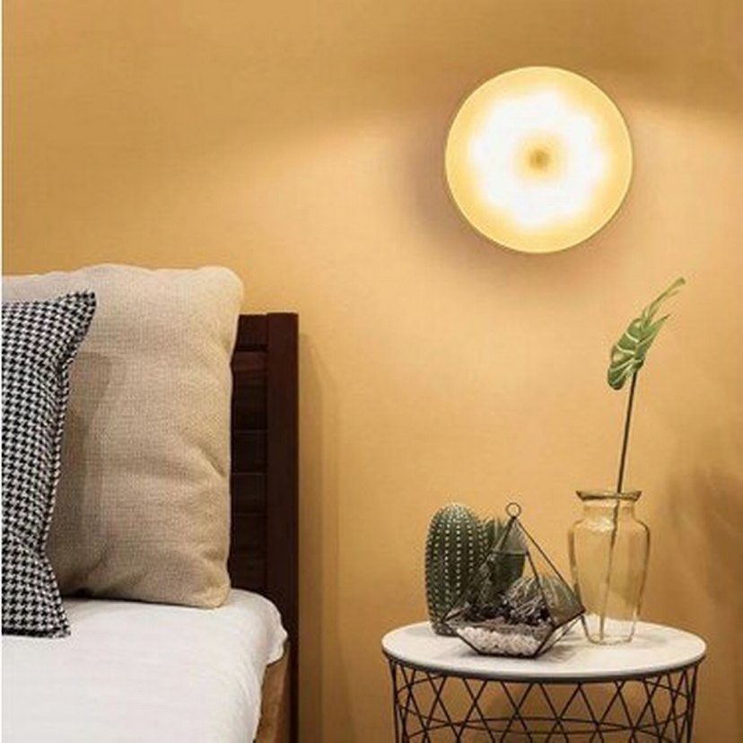 USB Şarjlı Beyaz LED Mıknatıslı Sensörlü Lamba - Görsel 2