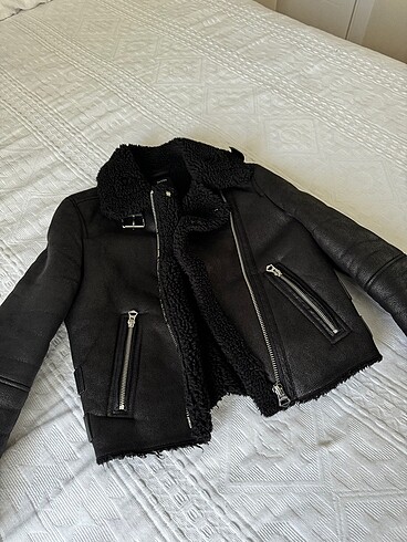 xs Beden siyah Renk Bershka mont