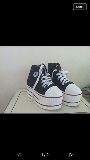 Topuklu converse