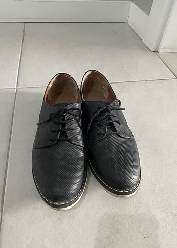 Siyah Klasik Ofis Ayakkabısı - Görsel 2