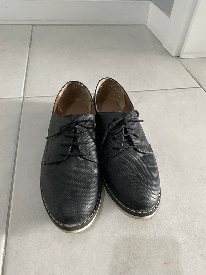 Siyah Klasik Ofis Ayakkabısı - Görsel 2