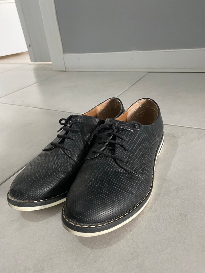 Siyah Klasik Ofis Ayakkabısı - Görsel 3