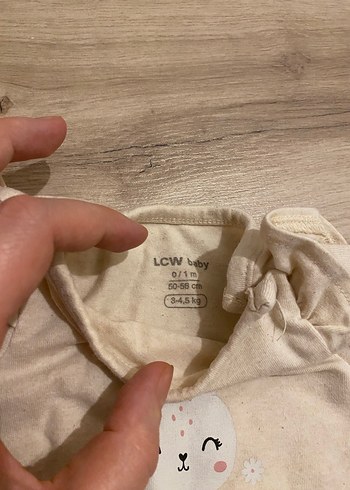 Bej Bebek Kız Örgü Uzun Kollu Takım - Görsel 6