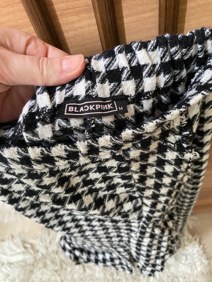 Ekose Desenli Pilili Uzun Etek - Görsel 3