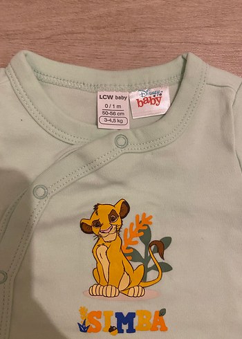 Baskılı Uzun Kollu Bebek Tulum - Görsel 2