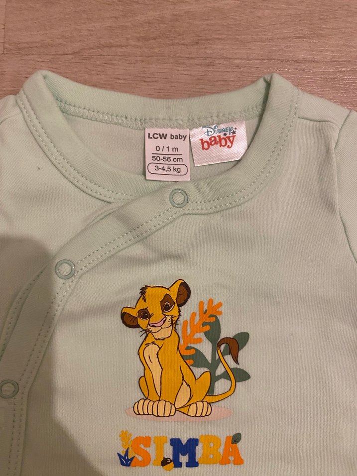 Baskılı Uzun Kollu Bebek Tulum - Görsel 2