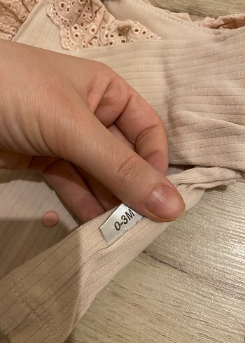 Dantel Detaylı Uzun Kollu Bebek Kız Takımı - Görsel 5