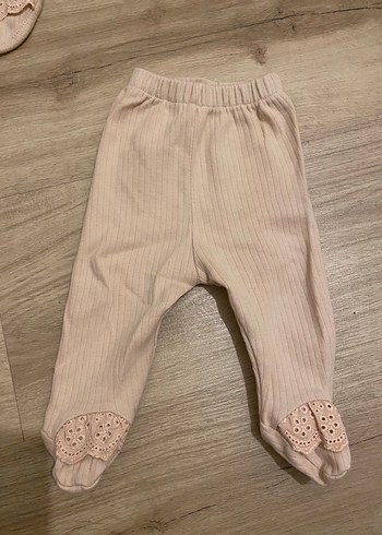 Dantel Detaylı Uzun Kollu Bebek Kız Takımı - Görsel 3