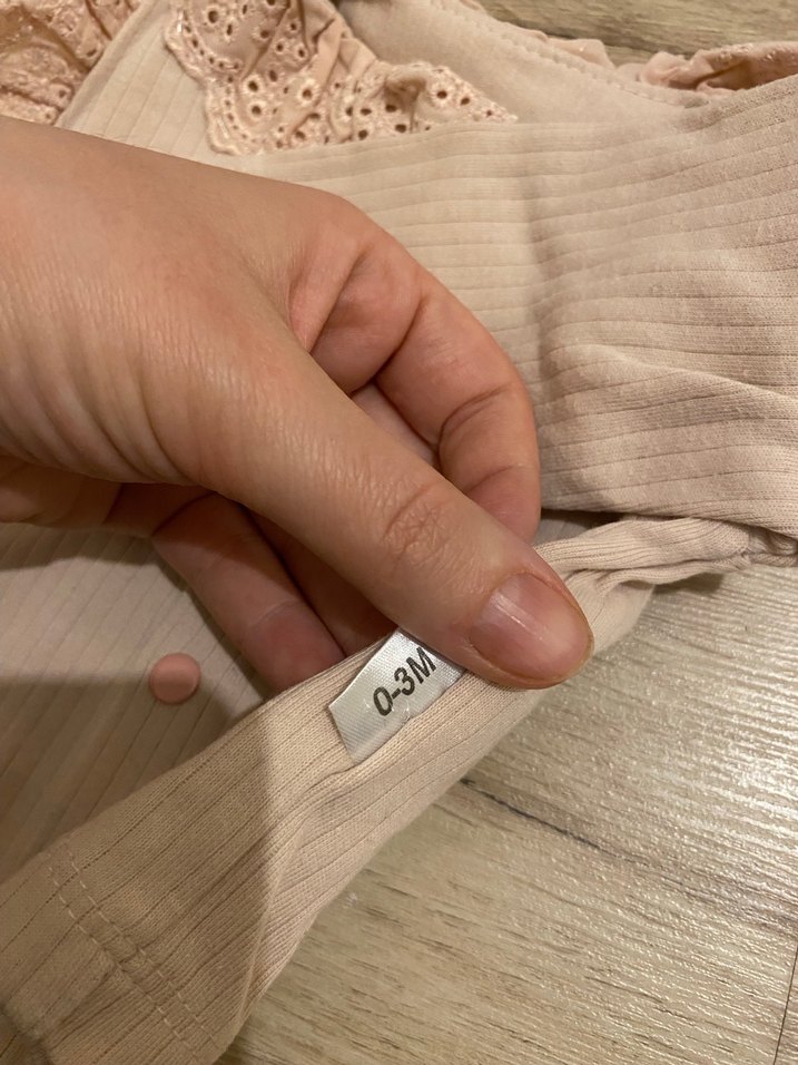 Dantel Detaylı Uzun Kollu Bebek Kız Takımı - Görsel 5