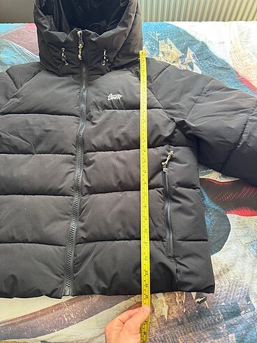 s Beden siyah Renk Pull and bear erkek mont