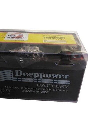 Deeppower Jel Akü 12v 6.5 Ah CG Motorsiklet Uyumlu