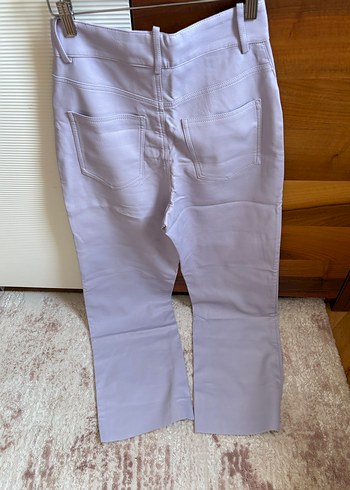 Zara Bej Midi Kadın Kot Pantolon