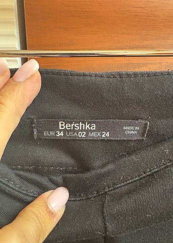 xs Beden Siyah Kadın Skinny Denim Pantolon