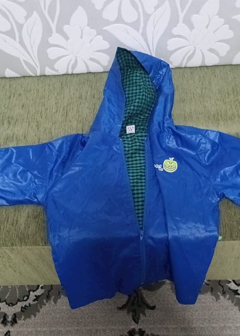 Parlak Mavi Erkek Çocuk Yağmurluk