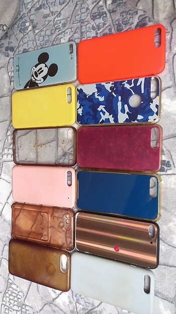 diğer Beden çeşitli Renk Iphone 8 plas telefon kabı 