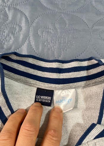 Düğmeli Nakışlı Gri Erkek Çocuk Ceket - Görsel 3