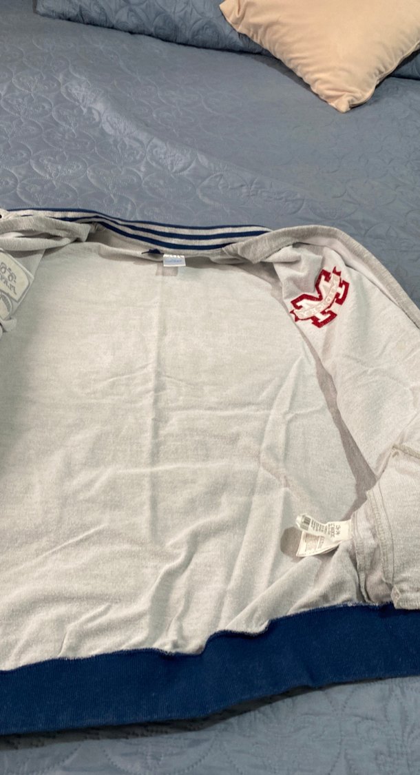 Düğmeli Nakışlı Gri Erkek Çocuk Ceket - Görsel 5