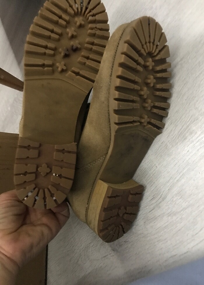 Nubuk kısa bot - Görsel 4