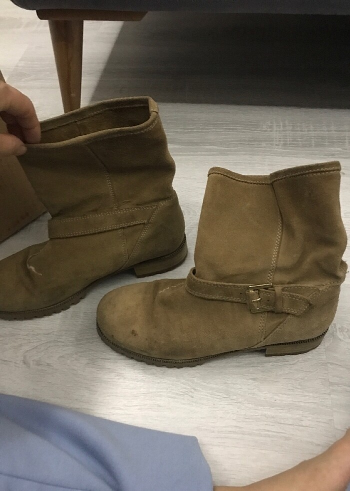 Nubuk kısa bot - Görsel 2