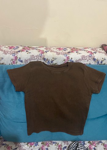 Kadın Beyaz  Kısa Crop Top - Görsel 4