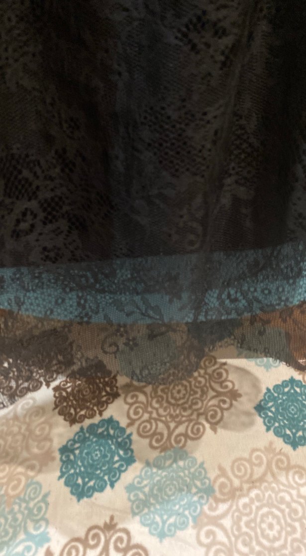 Dantel Detaylı Siyah Uzun Gotik Etek - Görsel 4