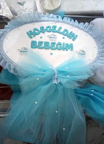 Bebek kapı süsü seti