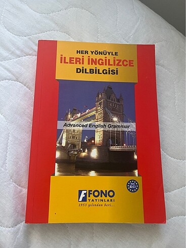 fono yayınları ileri ingilizce dilbilgisi kitabı