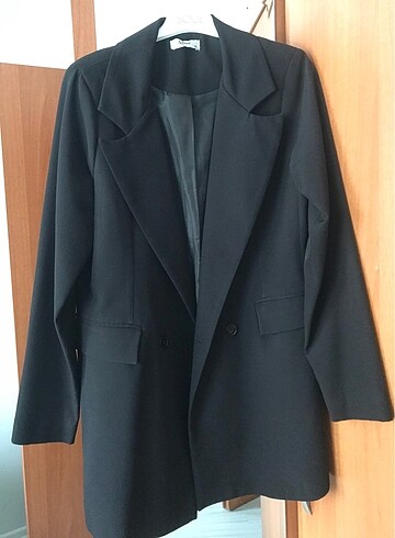 Siyah blazer ceket