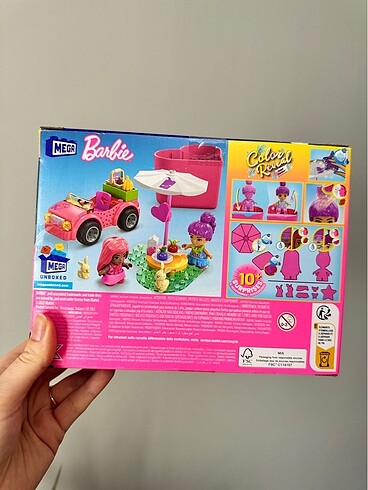 Barbie Barbie Lego Color Reveal oyun seti