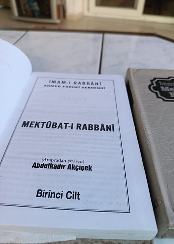 İmam-ı Rabbani Mektubat Serisi 3 Kitap