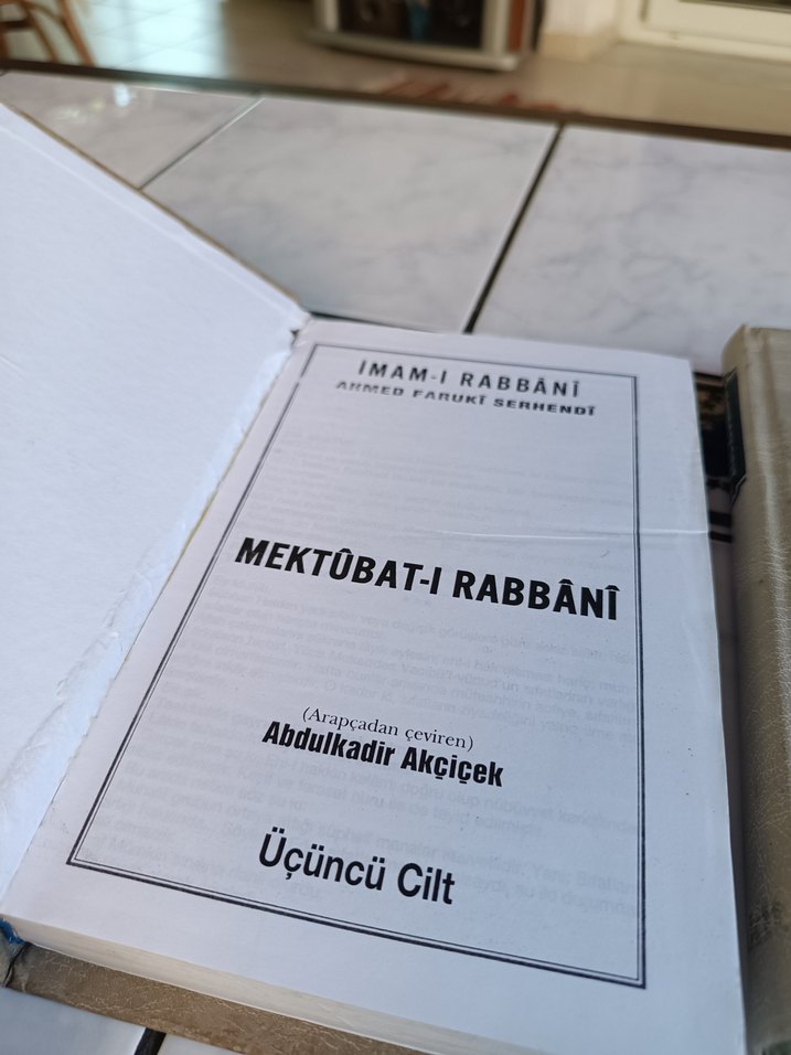 İmam-ı Rabbani Mektubat Serisi 3 Kitap - Görsel 4