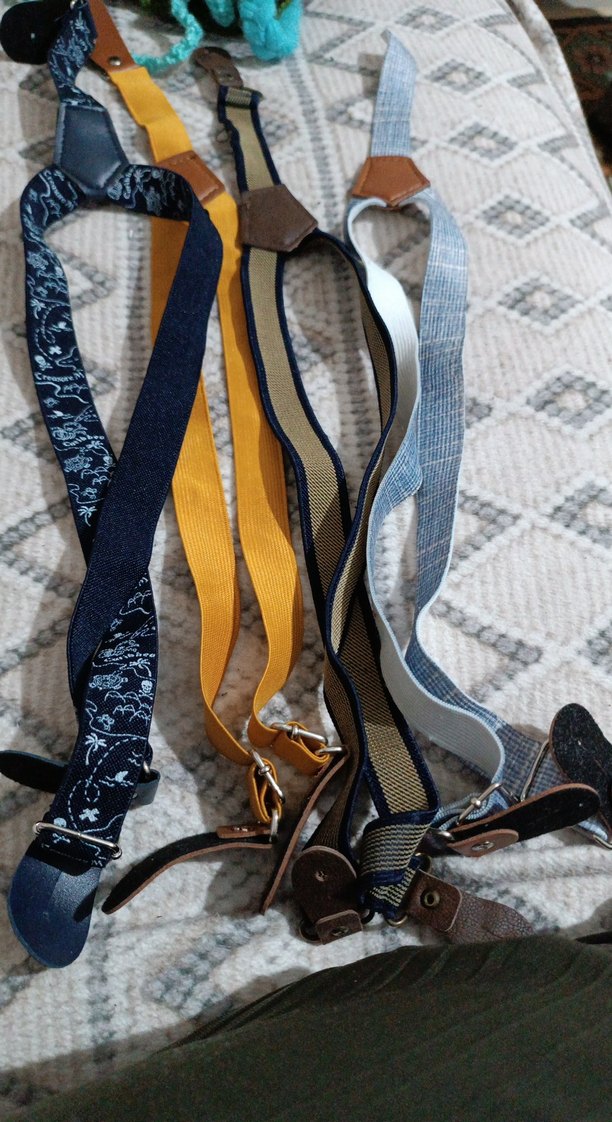 Çocuklar için Bohem Yılan Desenli Ayarlanabilir Askı - Görsel 2