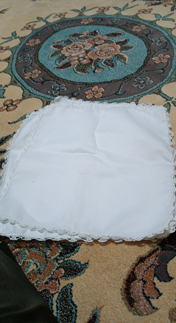 beyaz pecete kenarı dantel orgu - Görsel 3