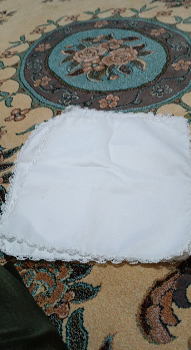 beyaz pecete kenarı dantel orgu - Görsel 4