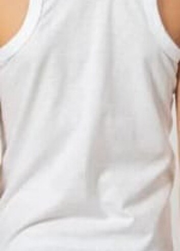 Fidan 6?lı Paket Beyaz Çocuk Atlet - Görsel 2