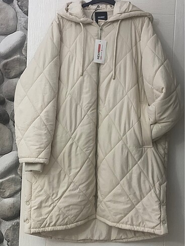 Pull and Bear Pull ana beae orijinal şişme mont