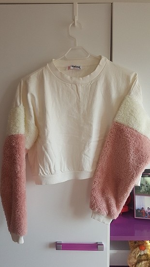peluş sweatshirt